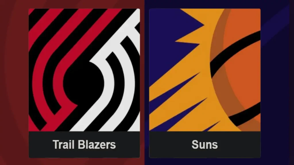 Phoenix suns vs portland trail blazers match player stats