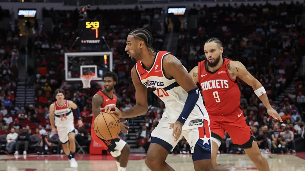 Washington wizards vs houston rockets match player stats