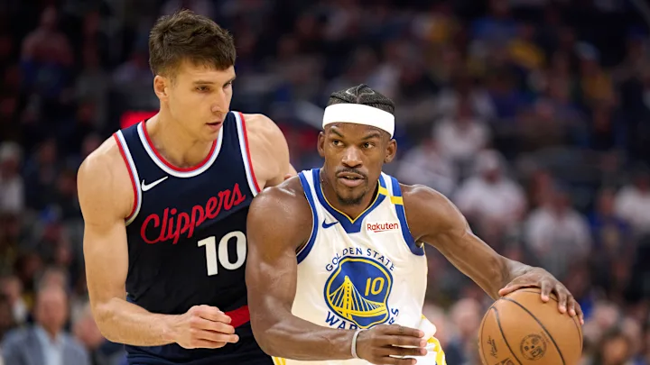 Golden state warriors vs la clippers match player stats