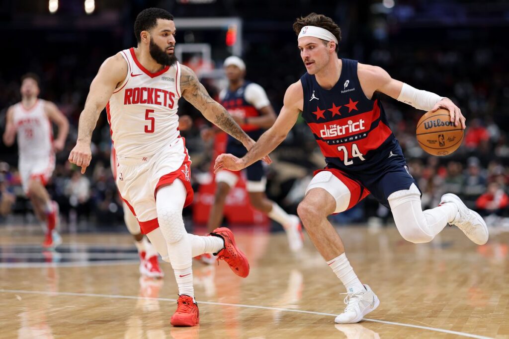 Washington wizards vs houston rockets match player stats